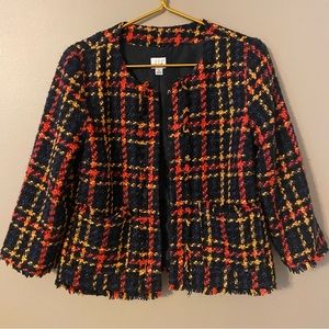 A New Day open front tweed-like blazer